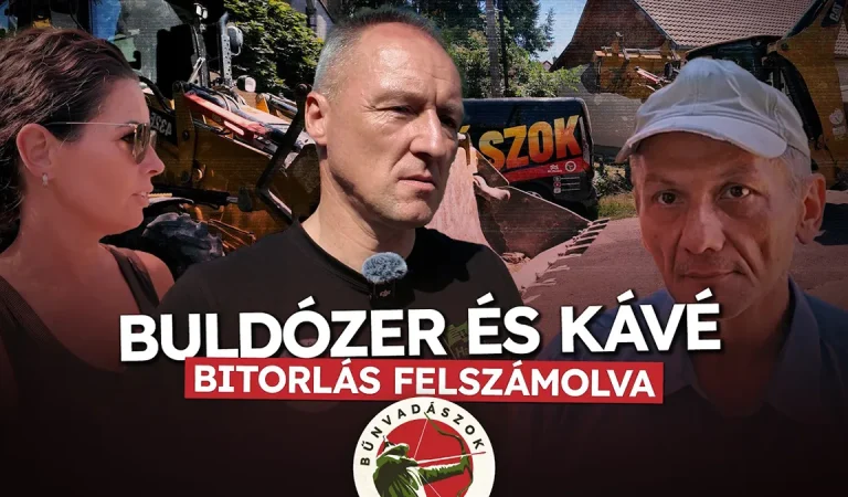 BULDÓZERES birtokbavétel 🚜Szolnokon 🚧
